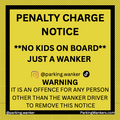 NO KIDS ON BOARD - JamJar Stickers